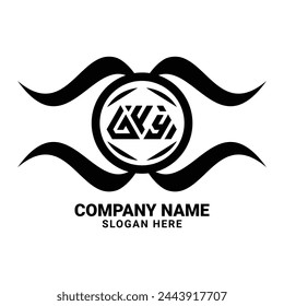  letter,  Initials,  circle,  Flat,  business,  brand,  Luxury,  Brand,  Abstract,  Corporate,  Identity,  round,  simple,  element,  circle,