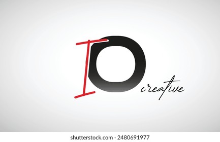 Letter IO Creative Clean Logo Design