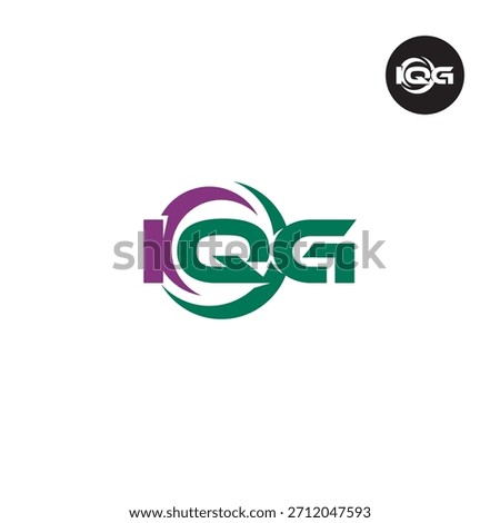 Letter IQG Logo Initials Acronym