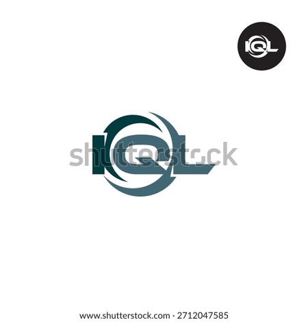 Letter IQL Logo Initials Acronym