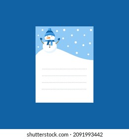 It is a letter isolated on a blue background.