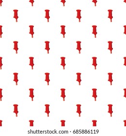 I letter isolated on white background. Red bloody I letter vector illustration