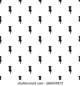 I letter isolated on white background. Black liquid oil I letter vector illustration