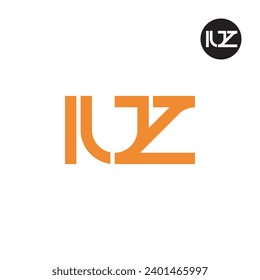 Letter IUZ Monogram Logo Design