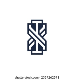 Letter IX or XI logo
