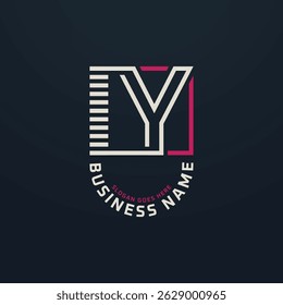 Letter IY Premium Logo Design, IY Modern Business Logo Design