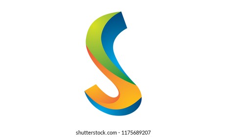letter j 3d design