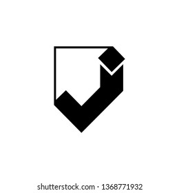 The letter j become the logo.