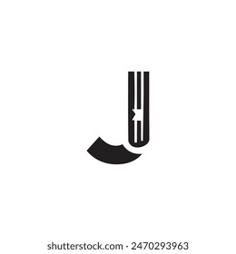 Letter J Book logo icon vector template.eps