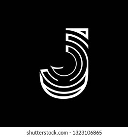 Letter J business Concept Logo