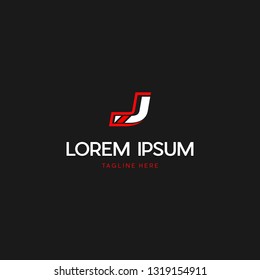 Letter J Creative Vector Logo Design