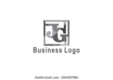Letter J and G for business logo