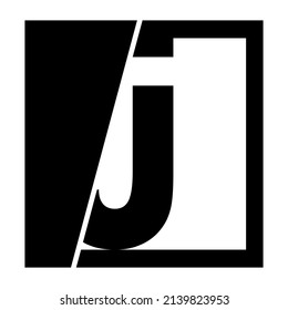 letter J . icon design logo 
