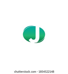 Letter J icon logo creative design vector