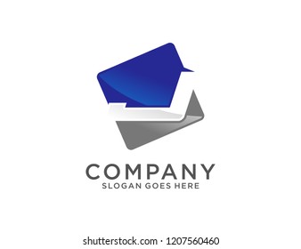Letter J initial logo template