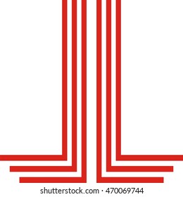 letter j and l logo design
