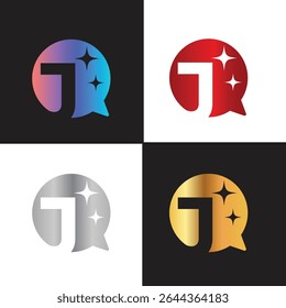 Letter J logo, J logo, AI logo set, modern and minimal design, tech-inspired, colorful icons and symbols, suitable for artificial intelligence, innovation, branding, startups, and digital identity.
