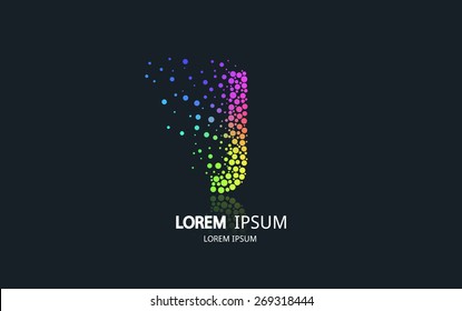 Letter J logo. Alphabet logotype vector design.
