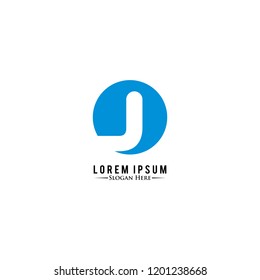 
Letter J Logo. C Letter Design Vector