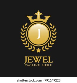 Letter J Logo - Classic Luxurious Style Logo Template