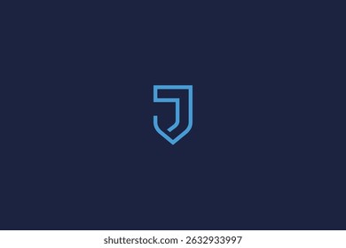 letter j logo concept icon vector logo design template elements