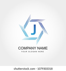 Letter J Logo Design