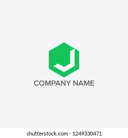 Letter J logo design