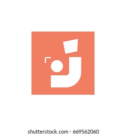 Letter J logo design