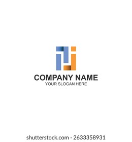 letter j logo design for business or company identity with creative vector illustration