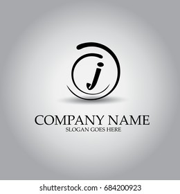 Letter J  logo design concept
