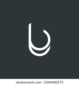 Logo-Design von Letter J mit kreativer Idee