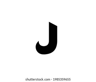 Letter J logo design vector template