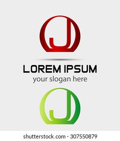 Letter j logo icon
