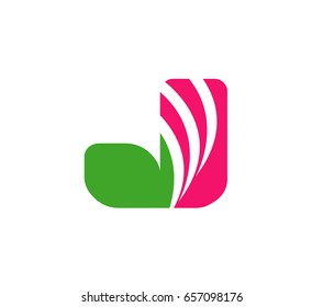 Letter j logo icon
