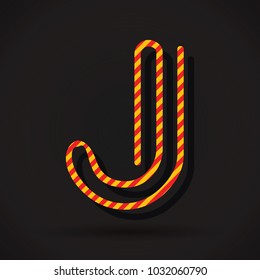 Letter J logo icon design template elements