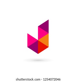 Letter J logo icon design template elements