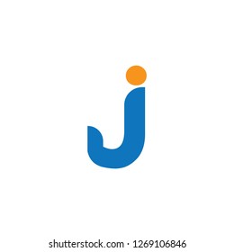Letter J logo icon design template elements Stock Vector-Vector