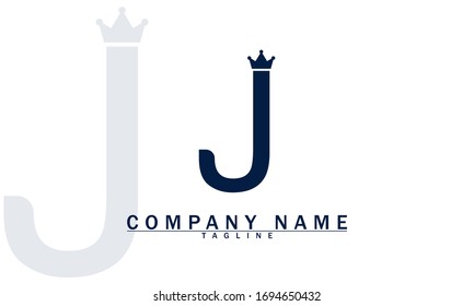 Letter J logo icon design template elements
