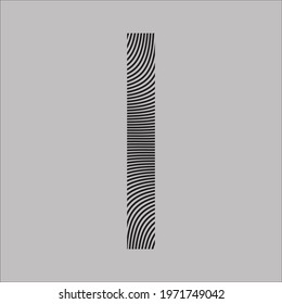 Letter I -J logo icon design template 