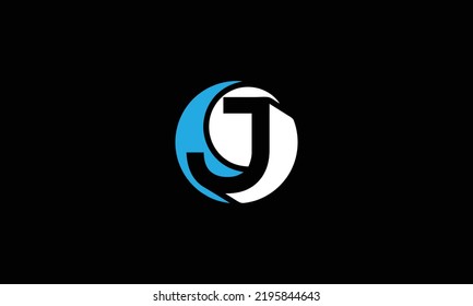 Letter J logo icon design template elements 