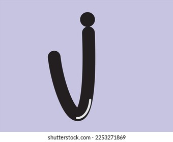 Letter J logo icon design template elements
