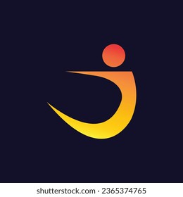 Logo-Design von Letter J