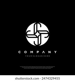 Letra J logo icono diseño Elementos de Plantilla Diseño de negocios