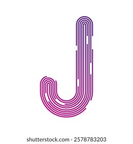 Letter J logo icon design template elements