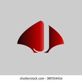 Letter J logo icon design template elements
