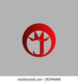 Letter J logo icon design template elements
