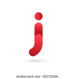 Letter J logo icon design template elements
