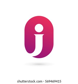 Letter J logo icon design template elements