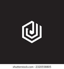 Letter J logo modern simple and modern. the perfect combination of letter J with bold and modern lines. symbolizes simplicity, uniqueness of style and memorable. The modern J logo can be optimally app