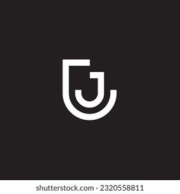 Letter J logo modern simple and modern. the perfect combination of letter J with bold and modern lines. symbolizes simplicity, uniqueness of style and memorable. The modern J logo can be optimally app